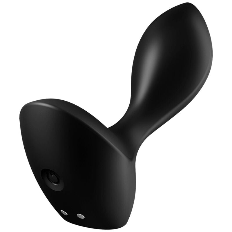 SATISFYER - BACKDOOR LOVER VIBRATING PLUG BLACK - NOCTURNA DESIRES