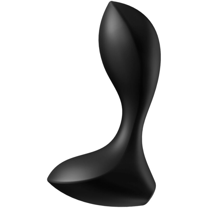 SATISFYER - BACKDOOR LOVER VIBRATING PLUG BLACK - NOCTURNA DESIRES