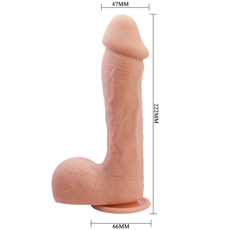 BAILE - JOHNSON REALISTIC SKIN DILDO 22 CM - NOCTURNA DESIRES