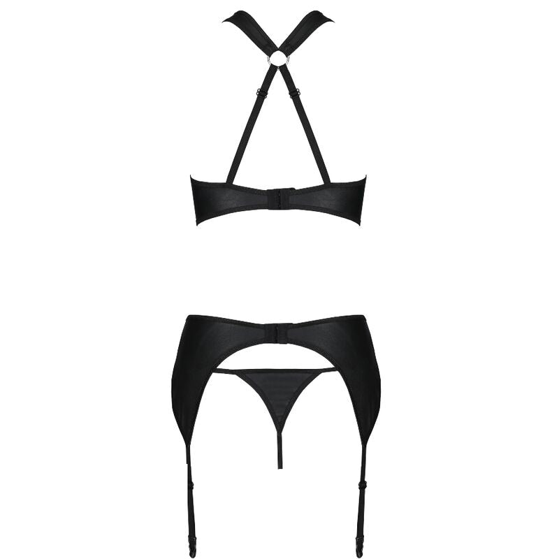 PASSION - AMANDA ECOLOGICAL LEATHER SET S/M - NOCTURNA DESIRES