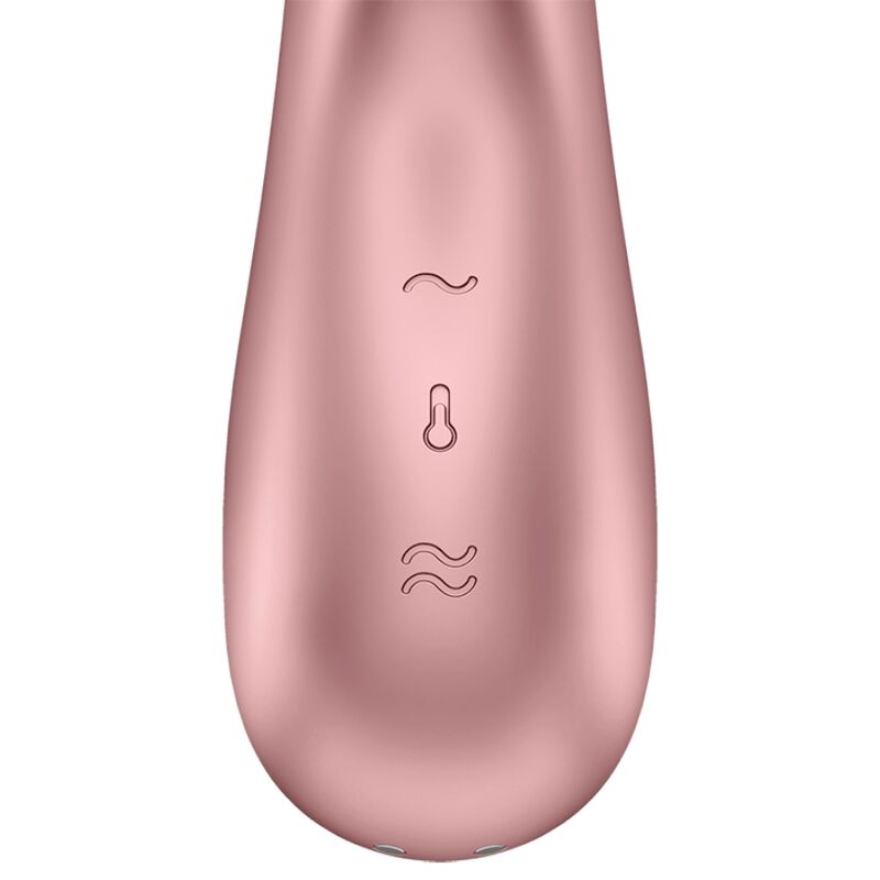 SATISFYER - HOT LOVER VIBRATOR ROSE & BEIGE - NOCTURNA DESIRES