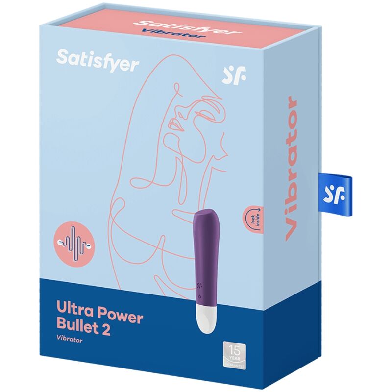 SATISFYER - ULTRA POWER BULLET 2 PURPLE - NOCTURNA DESIRES