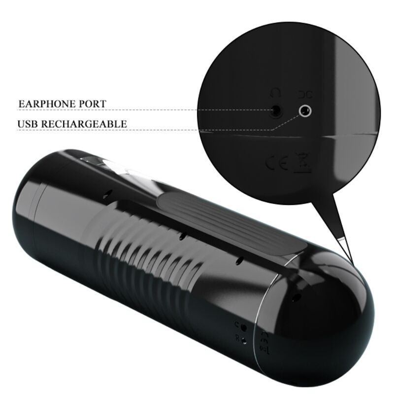 PRETTY LOVE - LORELEI MULTIFUNCTION RECHARGEABLE MASTURBATOR - NOCTURNA DESIRES