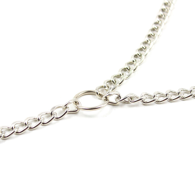 OHMAMA FETISH - 4 NIPPLE Clamps WITH CHAINS - NOCTURNA DESIRES