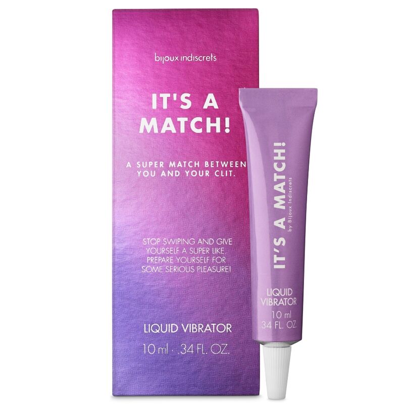 BIJOUX - ITS A MATCH LIQUID VIBRATOR 10 ML - NOCTURNA DESIRES