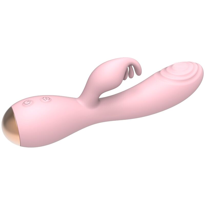 NALONE - MAGIC STICK VIBRATOR WITH RABBIT - LIGHT PINK - NOCTURNA DESIRES