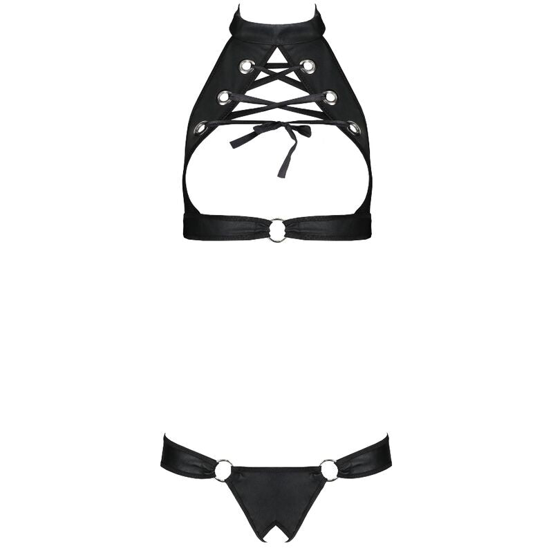 PASSION - MALWIA ECOLOGICAL LEATHER SET S/M - NOCTURNA DESIRES