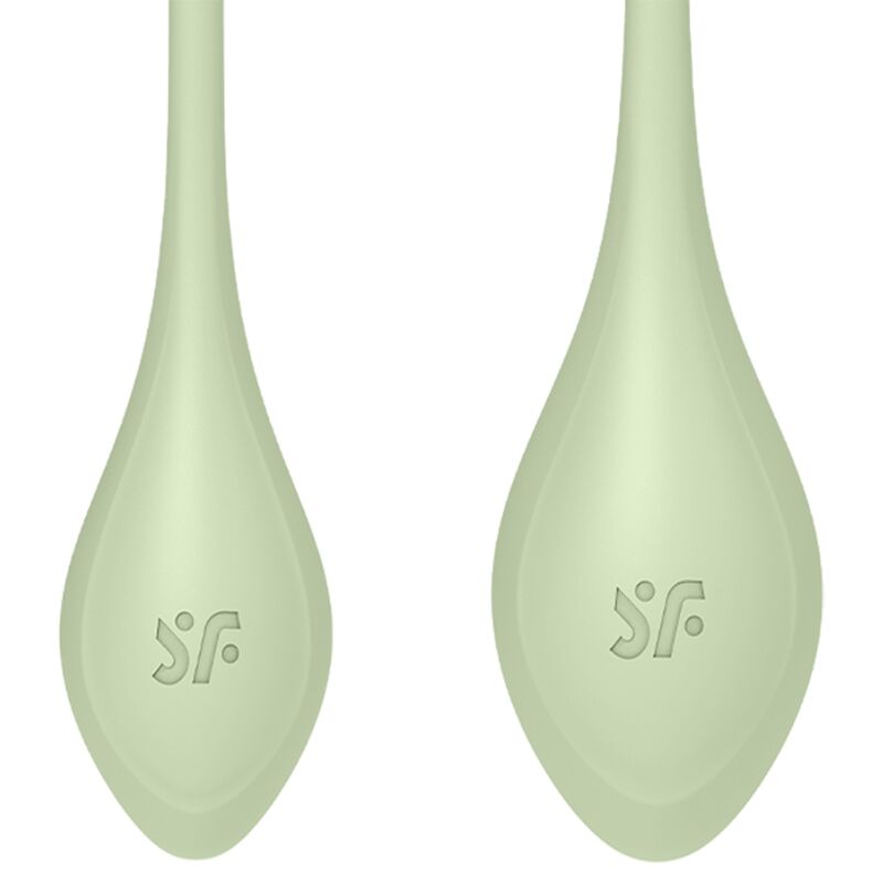 SATISFYER - YONI POWER 2 TRAINING SET GREEN - NOCTURNA DESIRES
