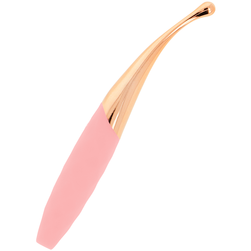 OHMAMA - RECHARGEABLE CLITORIS STIMULATOR 36 PINK-PINKGOLD MODES - NOCTURNA DESIRES