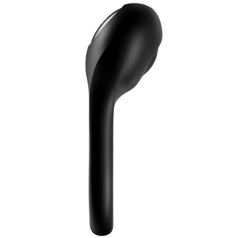 SATISFYER - MAJESTIC DUO RING VIBRATOR BLACK - NOCTURNA DESIRES