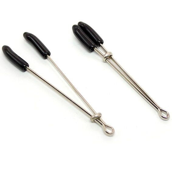OHMAMA FETISH - METALLIC NIPPLE CLAMPS - NOCTURNA DESIRES