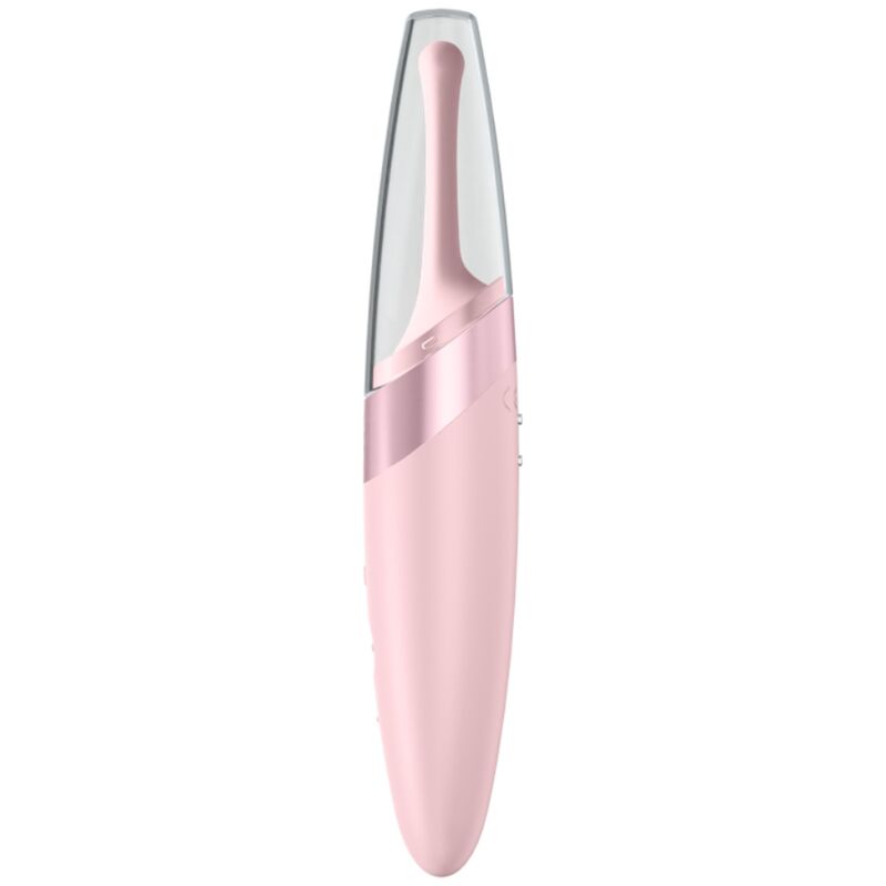 SATISFYER - TWIRLING DELIGHT CLIT TIP VIBRATOR PINK - NOCTURNA DESIRES