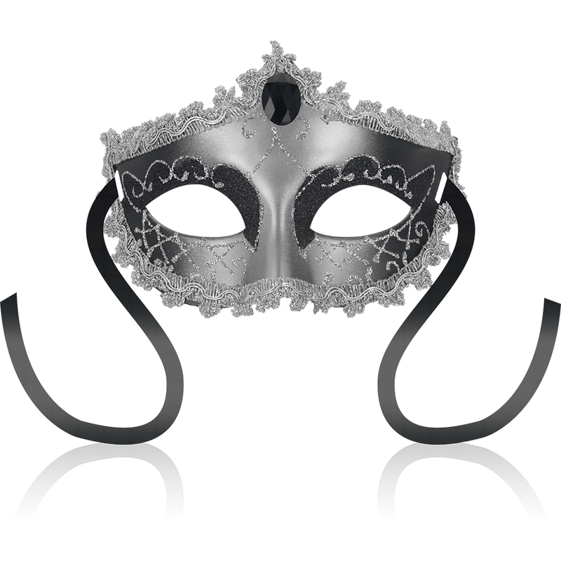 OHMAMA - MASKS BLACK DIAMOND GRAY MASK - NOCTURNA DESIRES