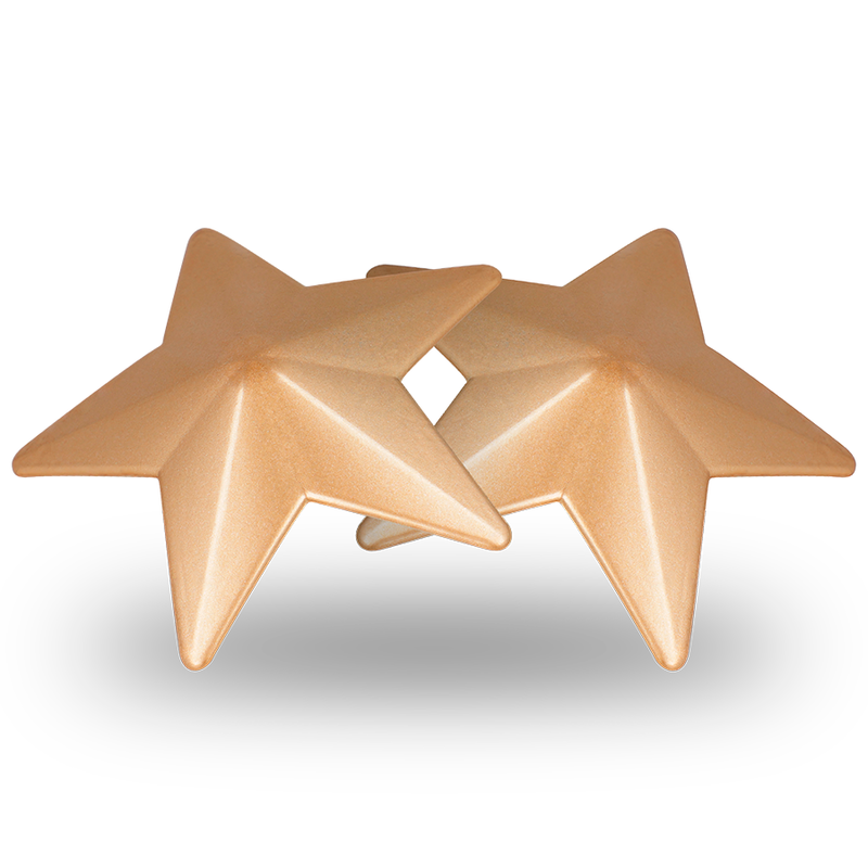 COQUETTE CHIC DESIRE - NIPPLE COVERS GOLDEN STARS - NOCTURNA DESIRES