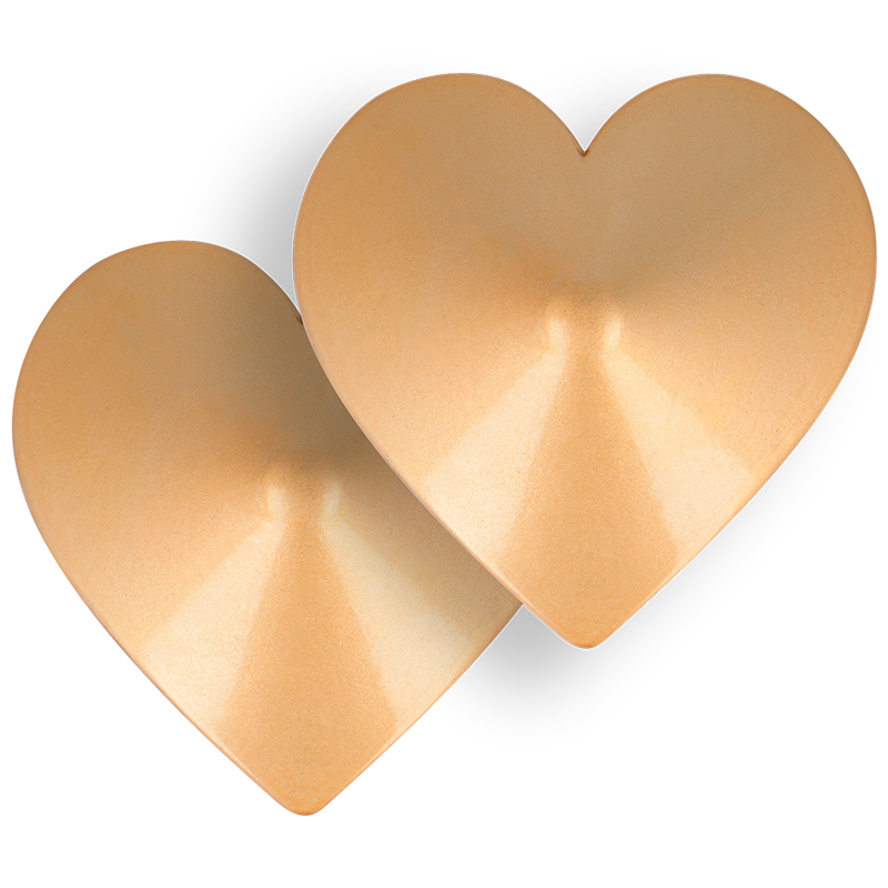 COQUETTE CHIC DESIRE - NIPPLE COVERS GOLDEN HEARTS - NOCTURNA DESIRES