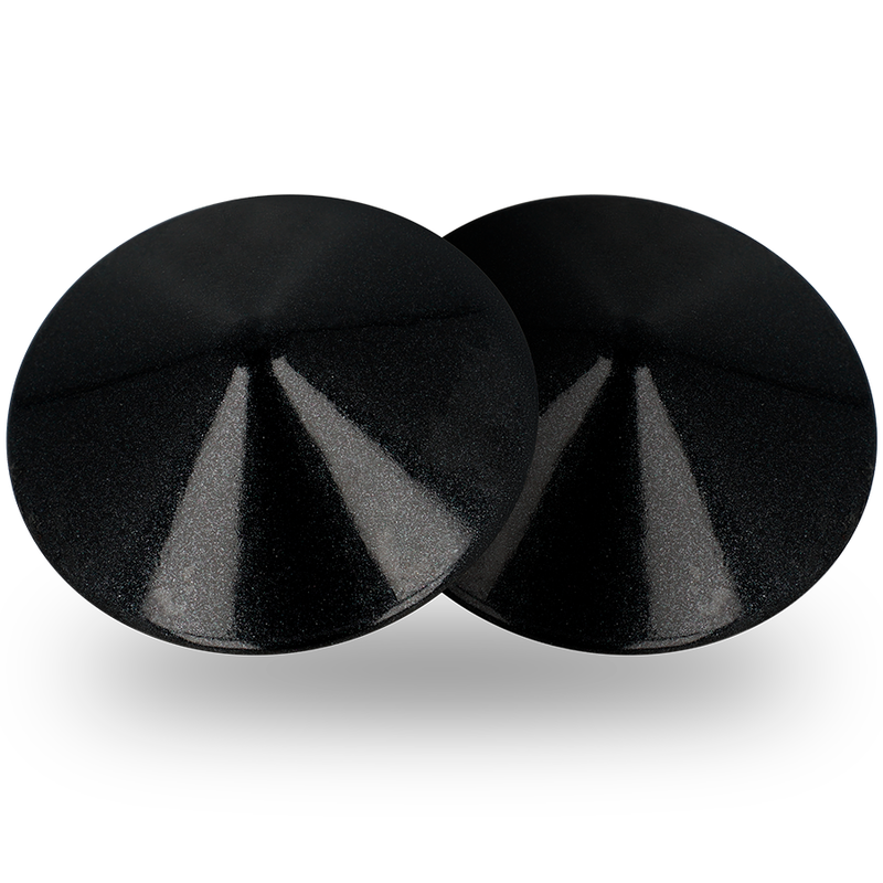 COQUETTE CHIC DESIRE - NIPPLE COVERS BLACK CIRCLES - NOCTURNA DESIRES