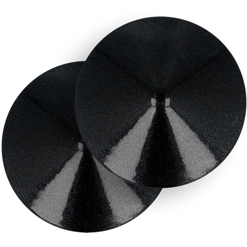 COQUETTE CHIC DESIRE - NIPPLE COVERS BLACK CIRCLES - NOCTURNA DESIRES