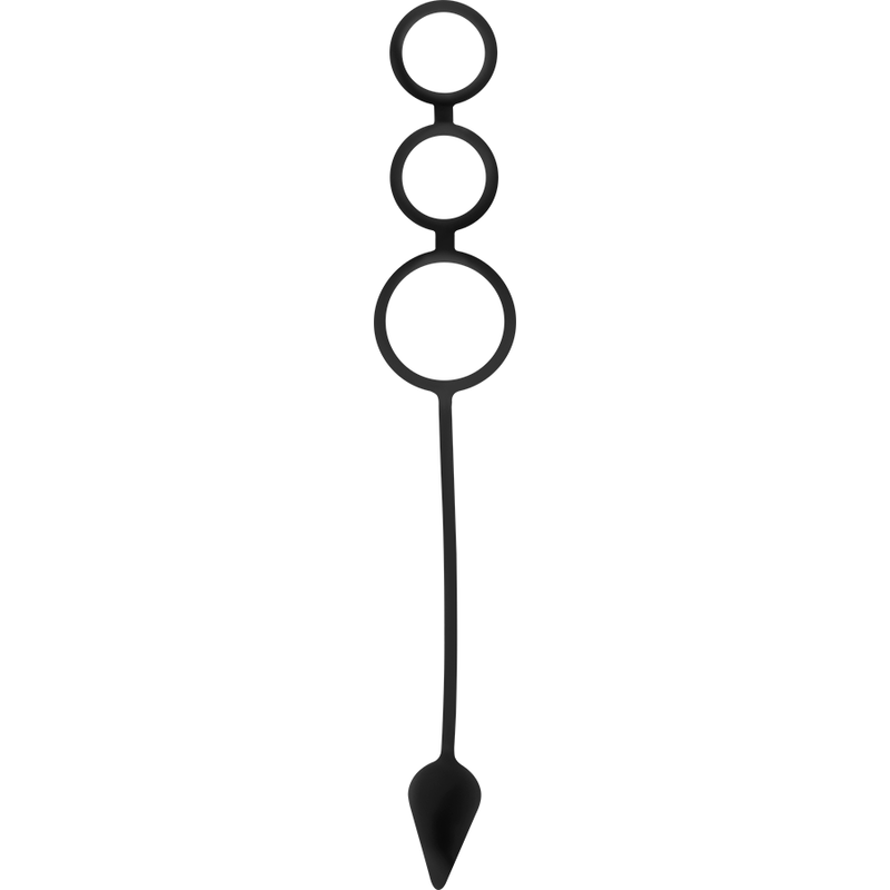 OHMAMA FETISH - SILICONE RINGS AND PLUG - NOCTURNA DESIRES