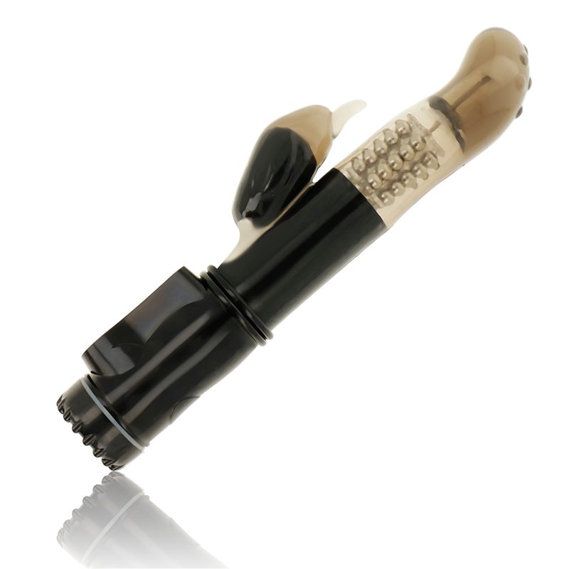 OHMAMA - ROTATOR VIBRATOR WITH DELFIN CLITORIS STIMULATOR - NOCTURNA DESIRES