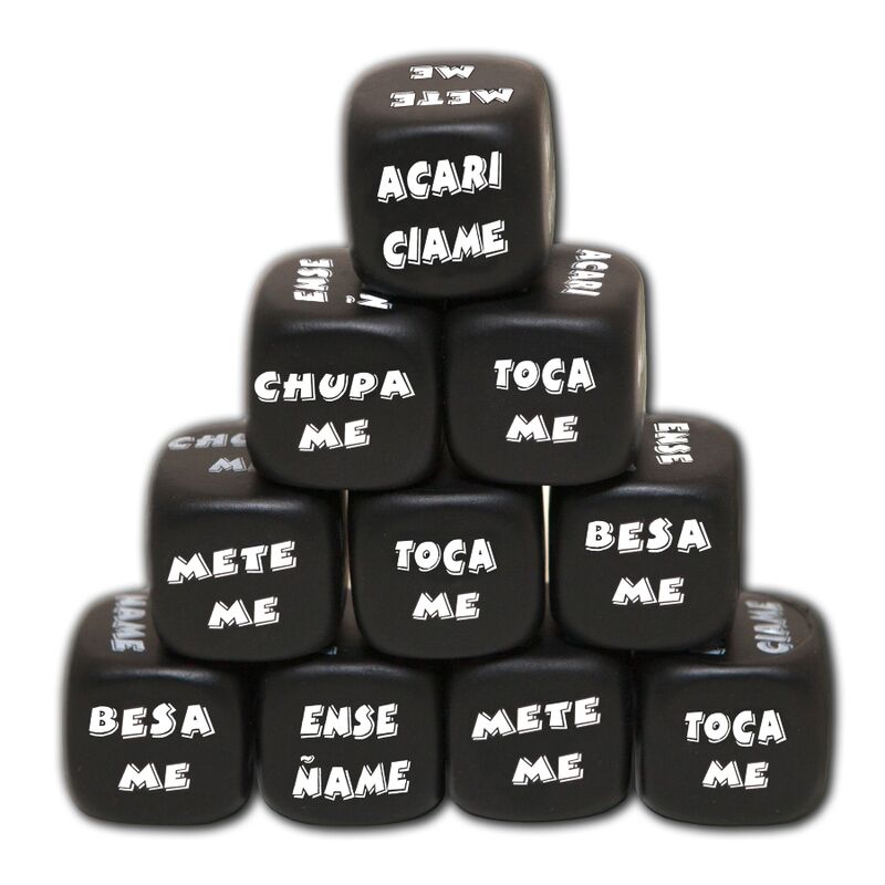 DIABLO PICANTE - BLACK ACTION DICE - NOCTURNA DESIRES