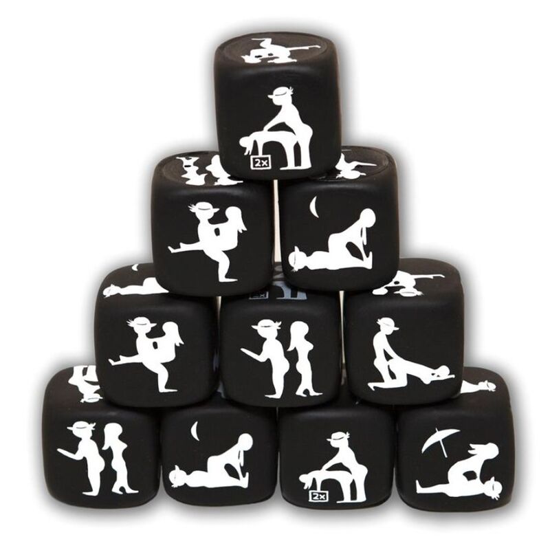 DIABLO PICANTE - DICE GAME OF POSTURE BLACK - NOCTURNA DESIRES