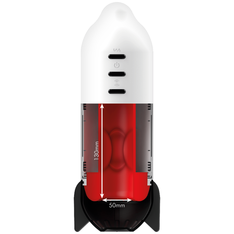 JAMYJOB - ROCKET MASTURBATOR SOFT COMPRESSION TECH AND VIBRATION - NOCTURNA DESIRES