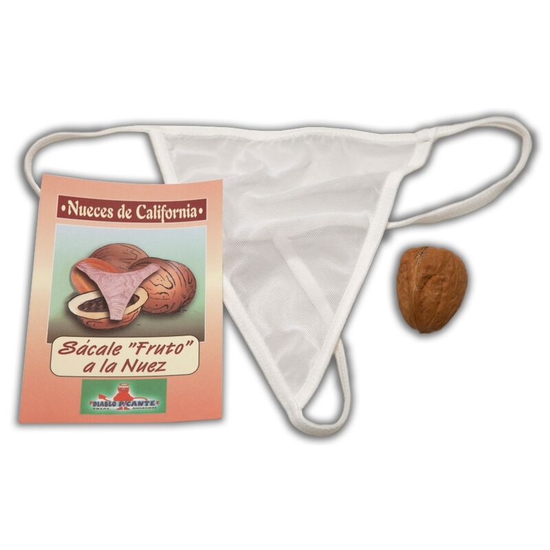 DIABLO PICANTE - WALNUT WITH A SURPRISE THONG - NOCTURNA DESIRES