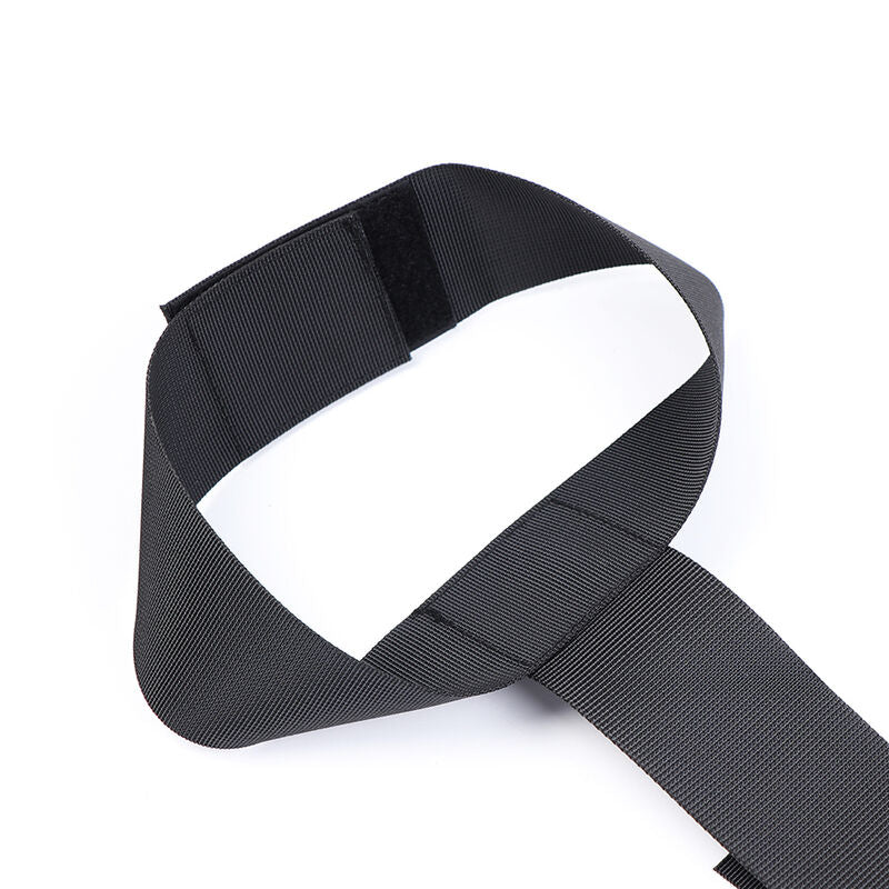 OHMAMA FETISH - WRIST HANDCUFFS AND NYLON COLLAR - NOCTURNA DESIRES