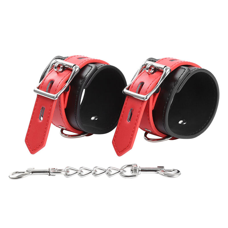 OHMAMA FETISH - LOCK BUCKLE WRIST RESTRAINTS - NOCTURNA DESIRES