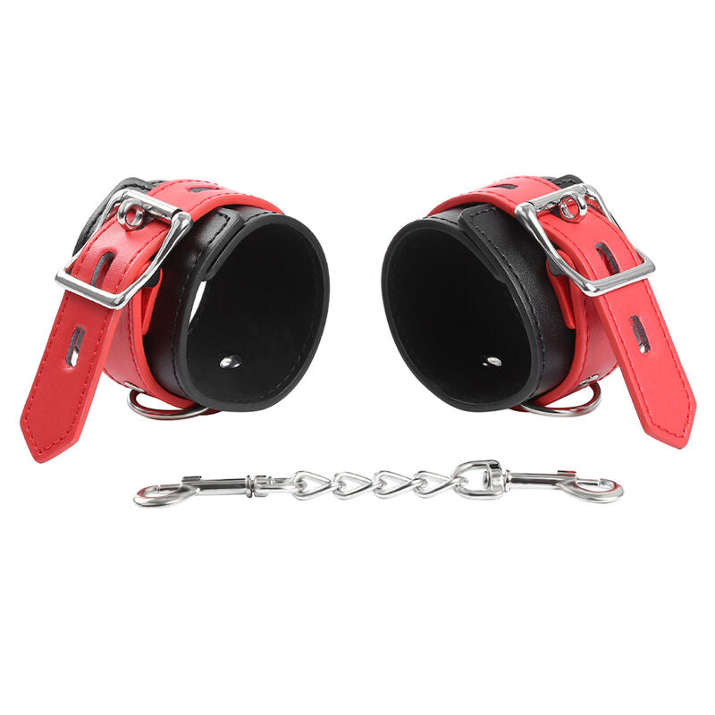 OHMAMA FETISH - LOCK BUCKLE WRIST RESTRAINTS - NOCTURNA DESIRES