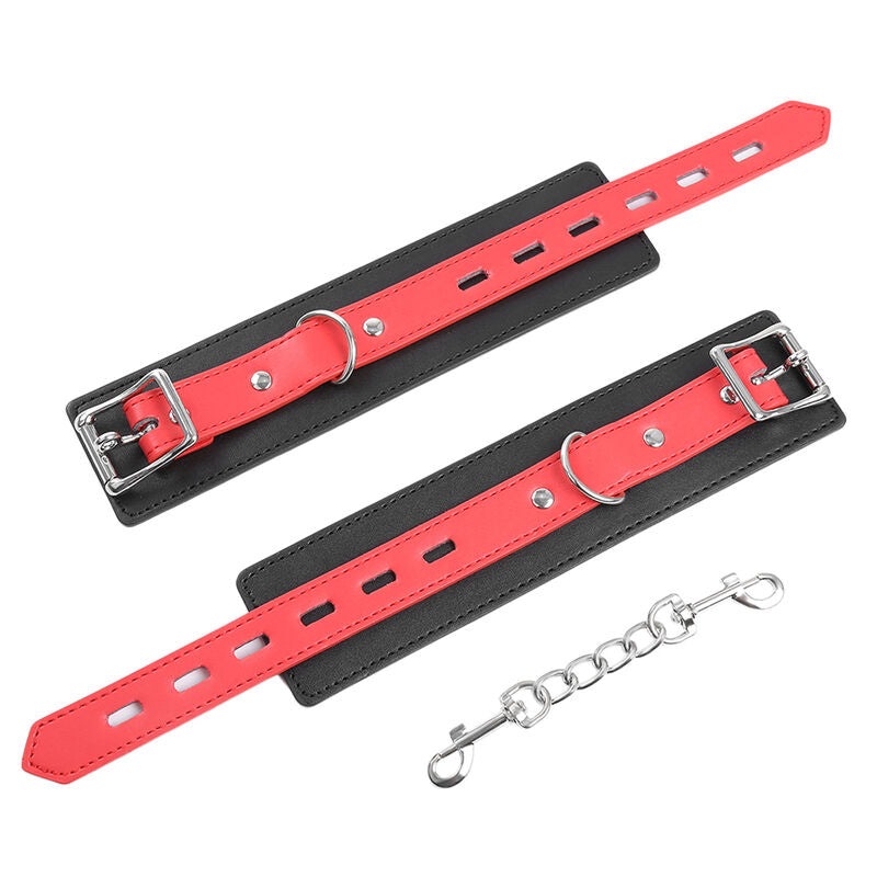 OHMAMA FETISH - LOCK BUCKLE WRIST RESTRAINTS - NOCTURNA DESIRES