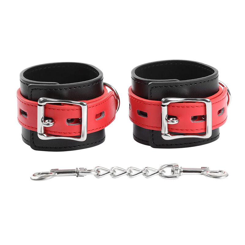 OHMAMA FETISH - LOCK BUCKLE WRIST RESTRAINTS - NOCTURNA DESIRES