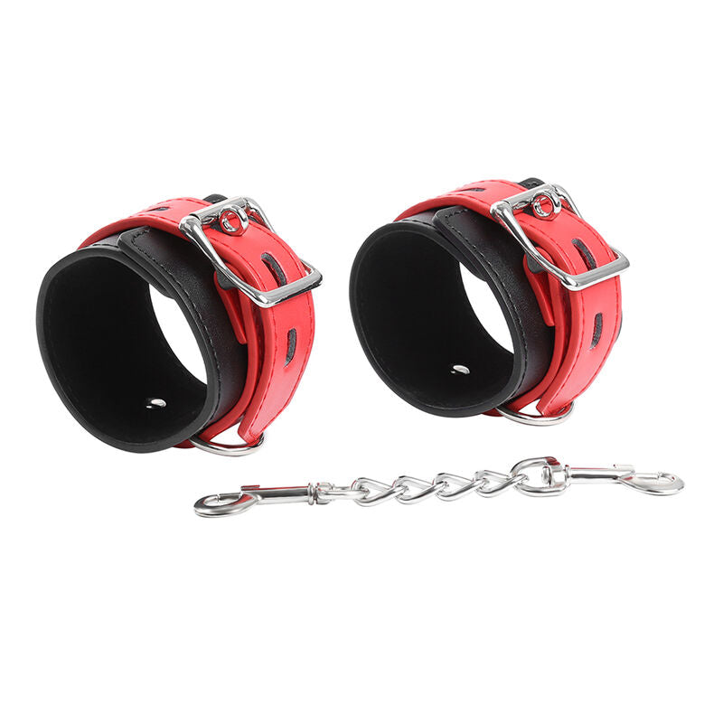OHMAMA FETISH - LOCK BUCKLE WRIST RESTRAINTS - NOCTURNA DESIRES