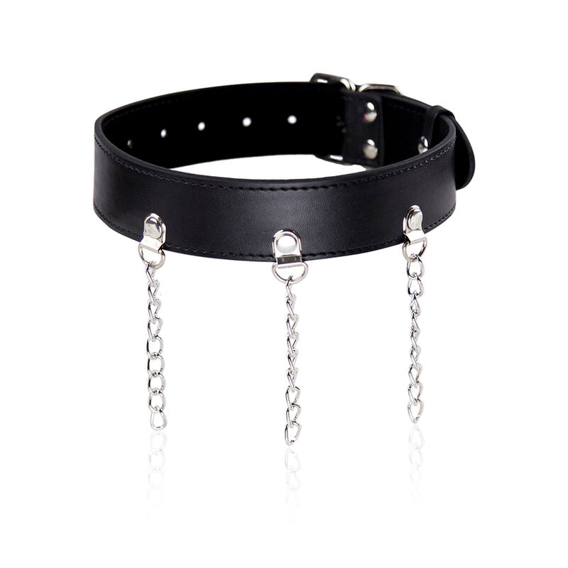 OHMAMA FETISH - FETISH NECKLACE WITH RINGS - NOCTURNA DESIRES