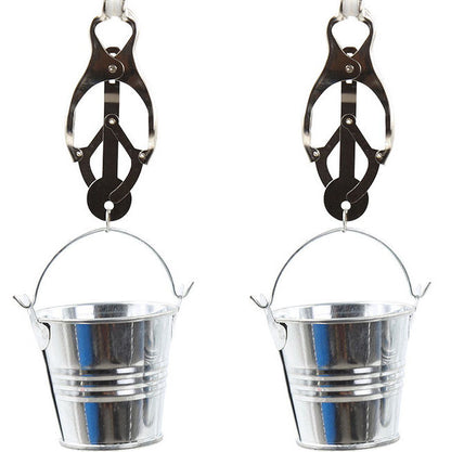 OHMAMA FETISH NIPPLE CLAMPS WITH BUCKETS - NOCTURNA DESIRES