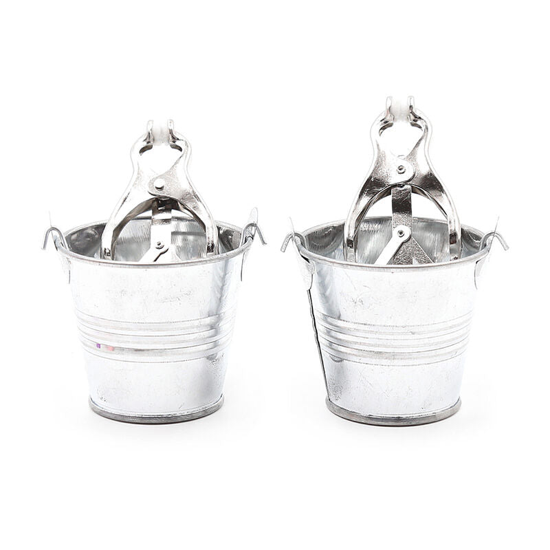 OHMAMA FETISH NIPPLE CLAMPS WITH BUCKETS - NOCTURNA DESIRES