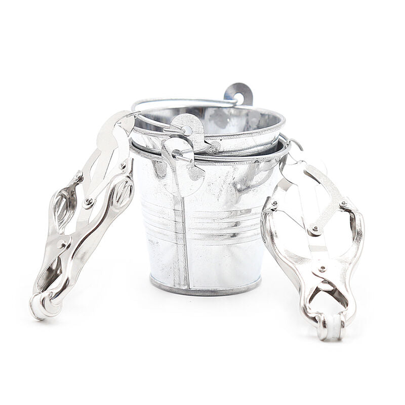 OHMAMA FETISH NIPPLE CLAMPS WITH BUCKETS - NOCTURNA DESIRES