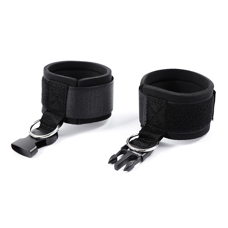OHMAMA FETISH - NEOPRENE HOOK AND LOOP FASTENER WRIST RESTRAINTS - NOCTURNA DESIRES