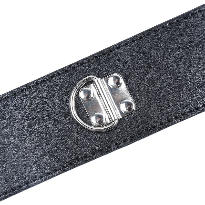 OHMAMA FETISH - WRIST RESTRAINTS SNAP FASTEN METAL - NOCTURNA DESIRES