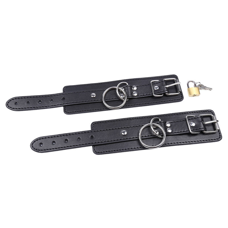 OHMAMA FETISH - O-RING LOCKED WRIST RESTRAINTS - NOCTURNA DESIRES