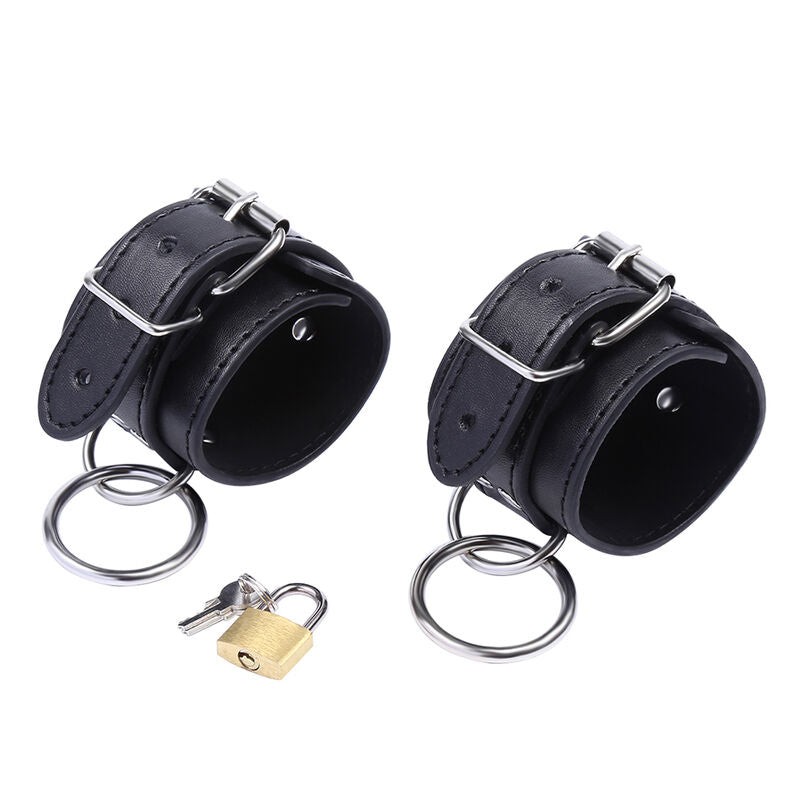 OHMAMA FETISH - O-RING LOCKED WRIST RESTRAINTS - NOCTURNA DESIRES