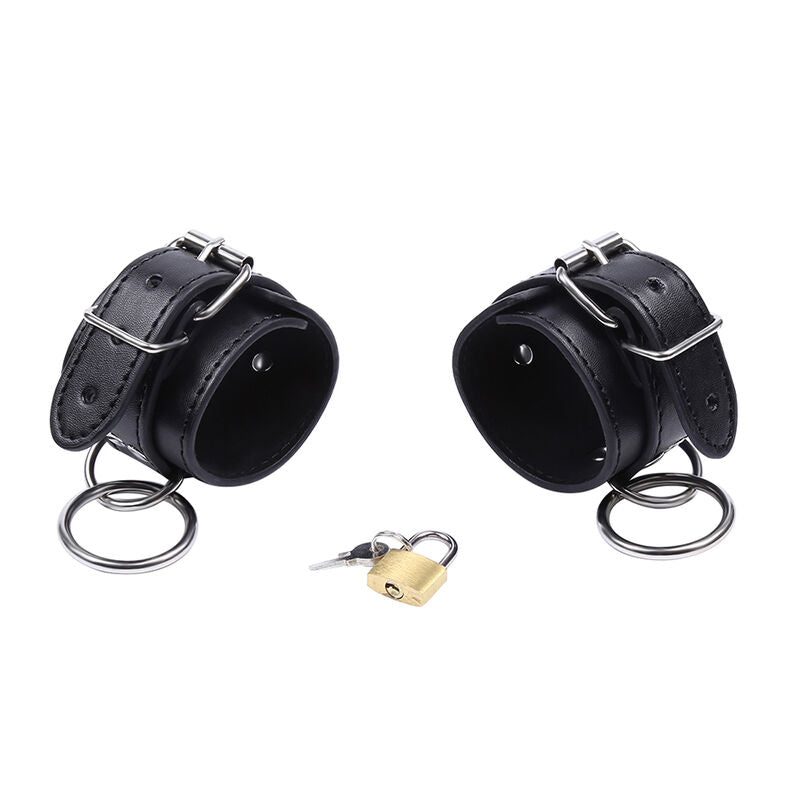 OHMAMA FETISH - O-RING LOCKED WRIST RESTRAINTS - NOCTURNA DESIRES