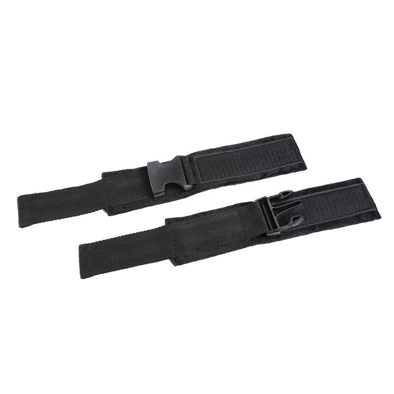 OHMAMA FETISH - HOOK AND LOOP FASTENER NYLON WRIST RESTRAINTS - NOCTURNA DESIRES