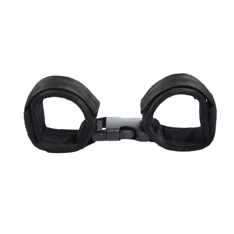 OHMAMA FETISH - HOOK AND LOOP FASTENER NYLON WRIST RESTRAINTS - NOCTURNA DESIRES