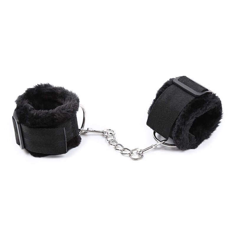 OHMAMA FETISH - FURRY LINED WRIST RESTRAINTS - NOCTURNA DESIRES