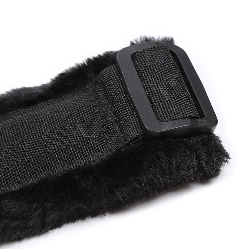 OHMAMA FETISH - FURRY LINED WRIST RESTRAINTS - NOCTURNA DESIRES