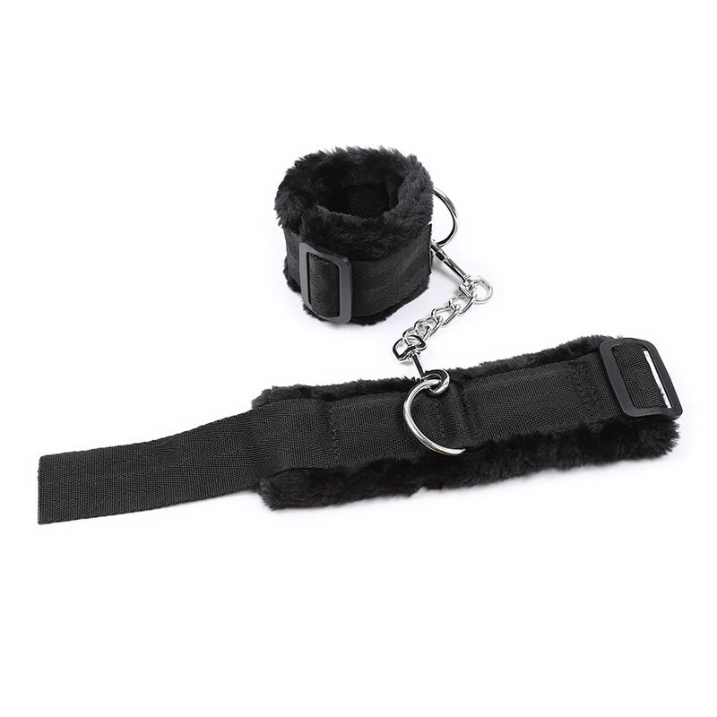 OHMAMA FETISH - FURRY LINED WRIST RESTRAINTS - NOCTURNA DESIRES