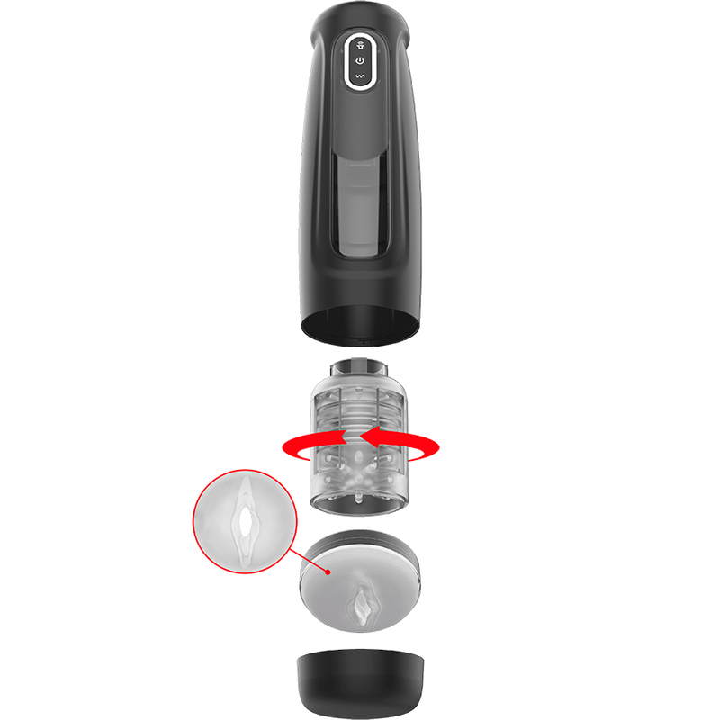 JAMYJOB - TORNADO 360 ROTATE TECH STROKER - NOCTURNA DESIRES