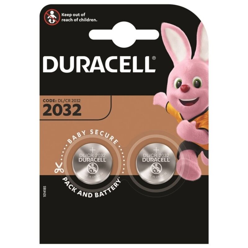 DURACELL - BUTTON BATTERY LITIO CR2032 3V 2 UNIT - NOCTURNA DESIRES