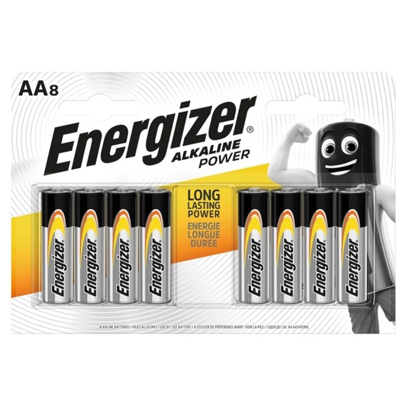 ENERGIZER - POWER ALKALINE BATTERY AA LR6 8 UNIT - NOCTURNA DESIRES